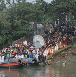 Portfólio: No coração do Durga Puja