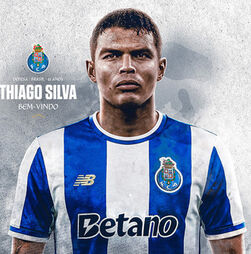 Thiago Silva é reforço do FC Porto