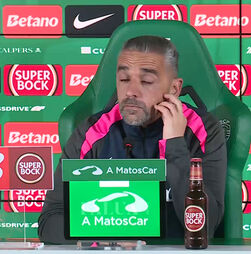 Rui Borges responde a Mourinho 'Não vejo F1. Vejo andebol e voleibol, onde o Sporting ganha muito'