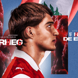 Ponta-de-lança Samy Merheg é reforço do Sp. Braga