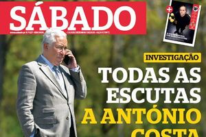 Capa da revista SÁBADO que estará amanhã nas bancas