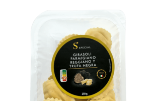 Girasoli com Parmigiano Reggiano e trufa negra: especialidade italiana para um Natal gourmet