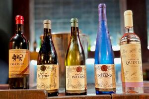 Parte do portefólio da Vinha Barca do Inferno, de Alenquer