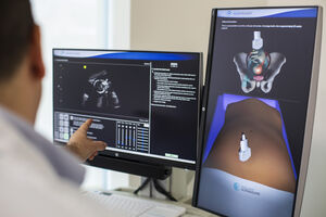 Simulação de ecografia