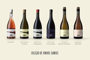 Vinhos Sumius: coleção de vinhos rosé, branco, tinto e espumante