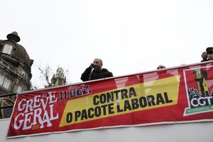 Grande parte do país parou quinta-feira devido à greve