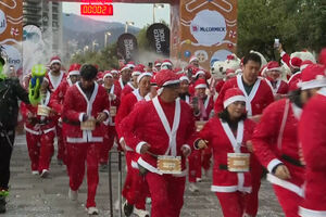 Corrida de Pais Natais anima Cidade do México