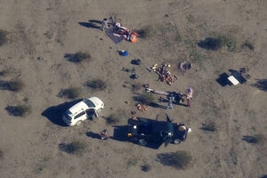 FBI revela vídeo do local onde suspeitos de planear ataques terroristas na Califórnia se preparavam para testar explosivos   