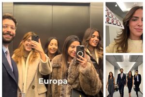 Frames das redes sociais de Bruno Gonçalves com os seus assessores