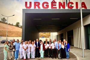Equipa do serviço de urgência do Hospital Amadora - Sintra
