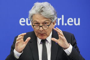 Thierry Breton, ex-comissário europeu, é uma das figuras alvo de sanções