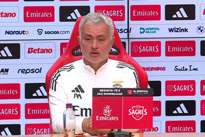 Mourinho e o regresso dos lesionados: "Bah está atrasado, houve coisas que não correram bem"