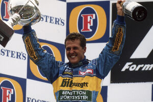 Alemão também competiu na F1 ao serviço da Benetton