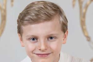 Jaime, filho do príncipe Alberto, futuro herdeiro do Mónaco.
