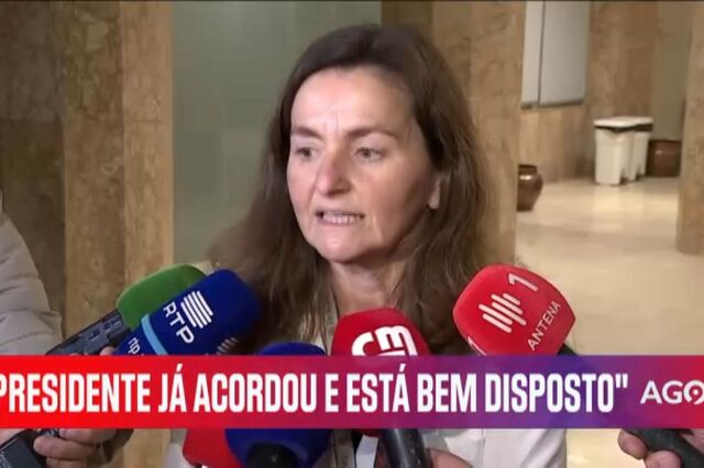 "O Presidente já está acordado e bem-disposto. Previsivelmente vai ficar cá dois dias"