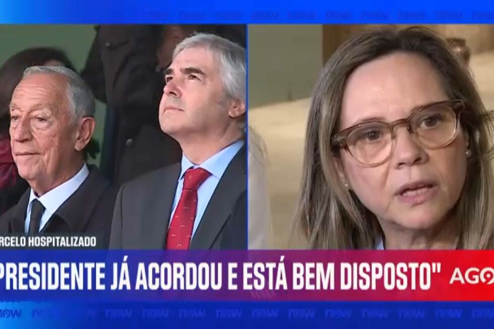 "Estou convencida que Marcelo Rebelo de Sousa dentro de duas semanas estará recuperado"