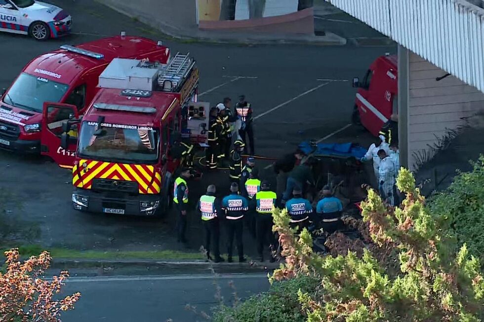 Seis jovens morreram neste acidente