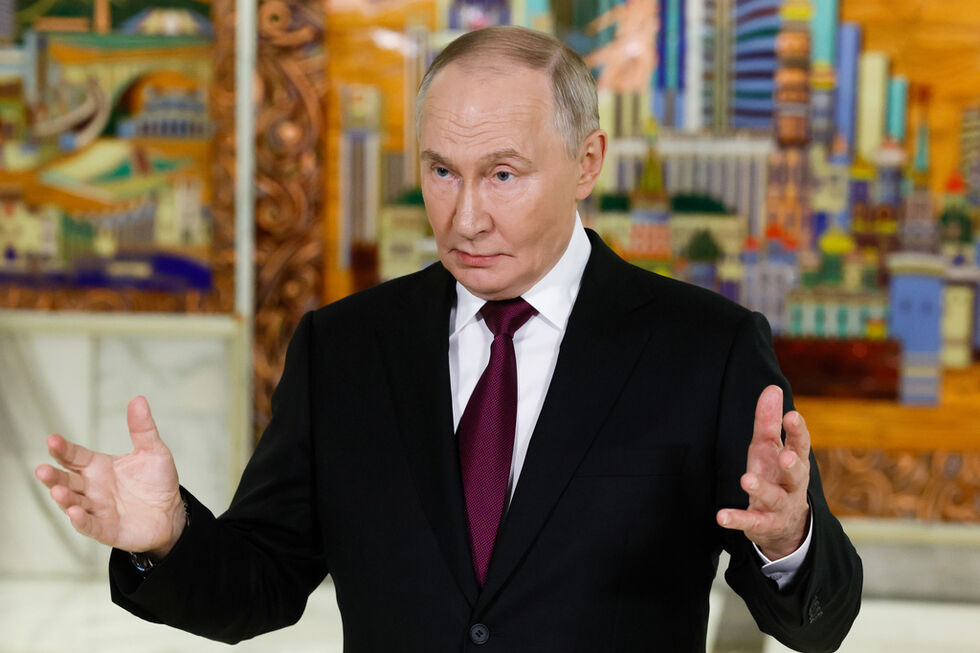 Vladimir Putin, presidente da Russia