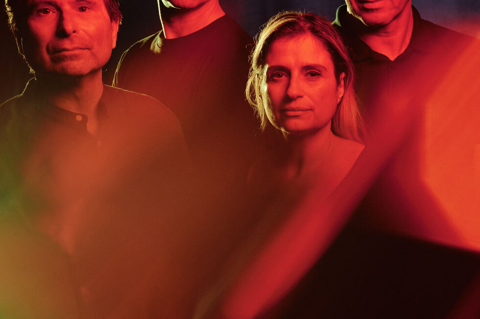 Da esquerda para a direita, Rui Costa, David Fonseca, Sofia Lisboa e Tozé Pedrosa, os membros dos Silence 4