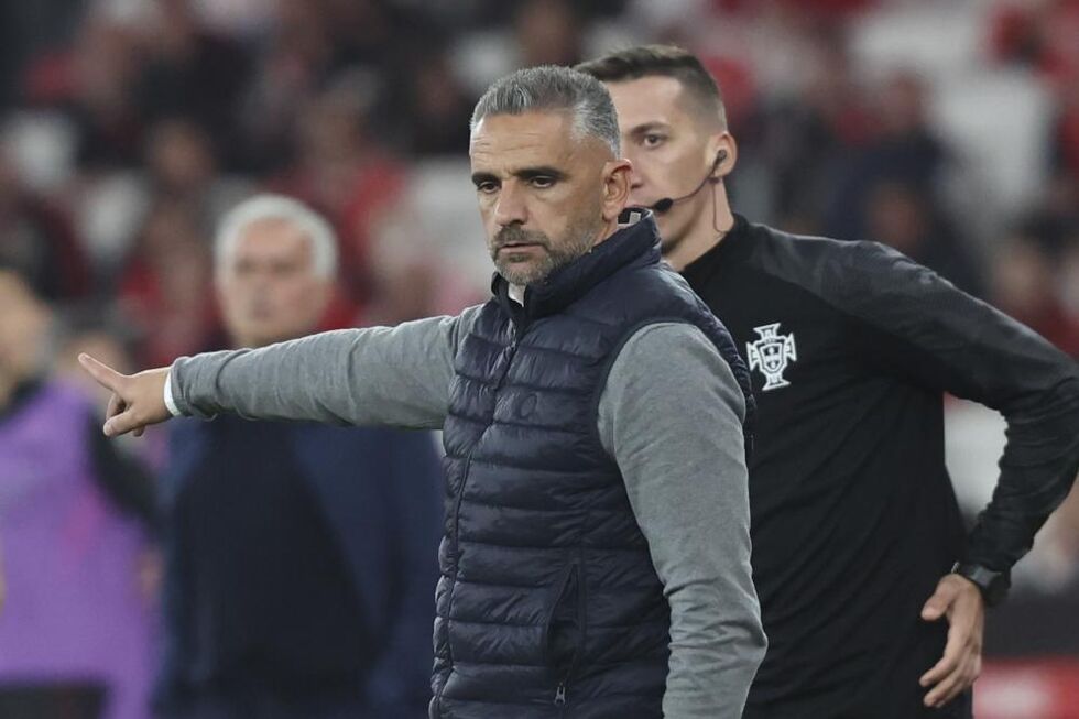 Rui Borges, treinador do Sporting