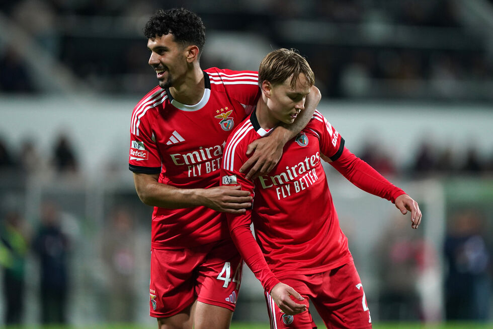 Benfica goleia Moreirense com destaque para Pavlidis