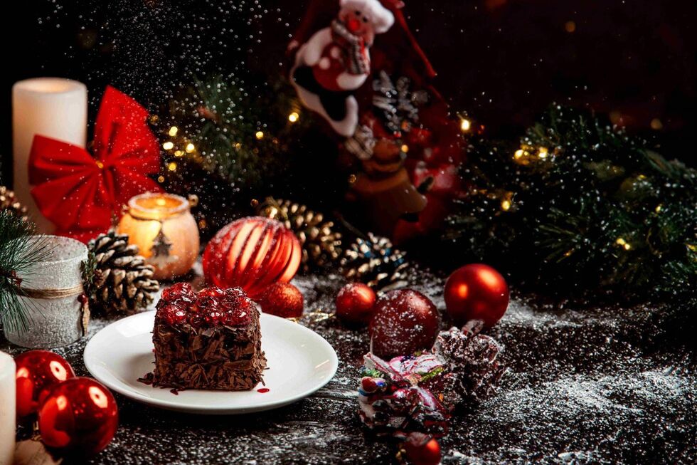 Bolos e doçarias são um requisito essencial na mesa do Natal 