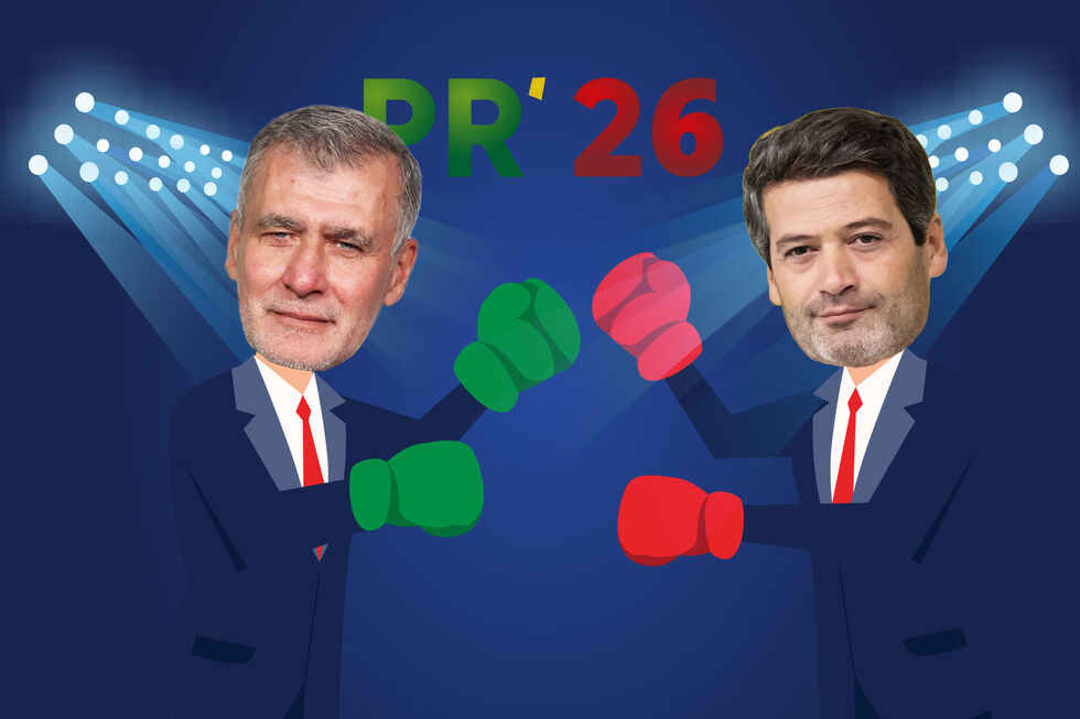 Gouveia e Melo e André Ventura num ringue para as presidenciais de 2026