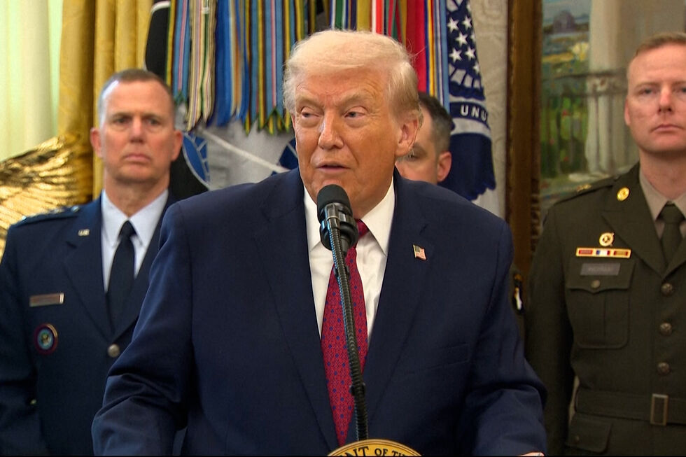 Donald Trump, presidente dos Estados Unidos 