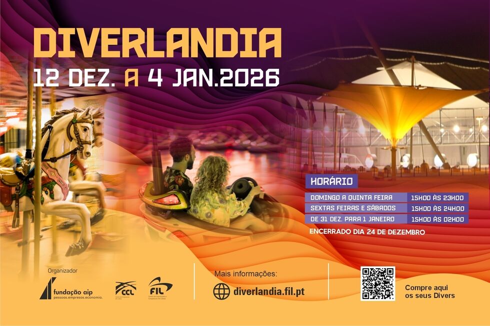 Diverlandia: diversão de 12 de dezembro a 4 de janeiro de 2026
