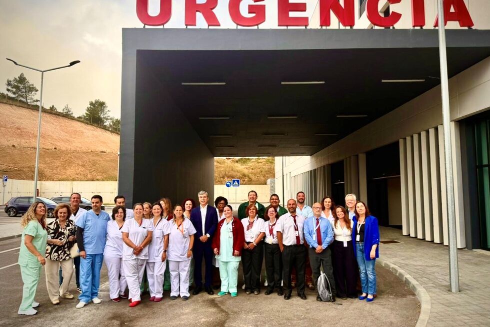 Equipa do serviço de urgência do Hospital Amadora - Sintra