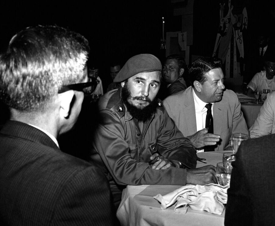 Fidel Castro em Havana, Cuba, 1961