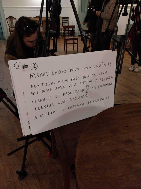 Manuel João Vieira assume derrota com alegria perante o povo português