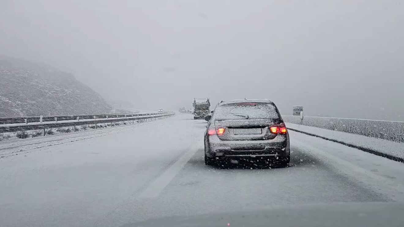 Espera-se neve nas terras altas