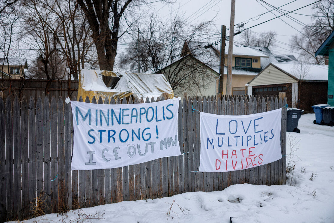 População pede a saída do ICE de Minnesota
