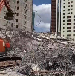 Quatro pessoas presas após edifício colapsar em Nairobi