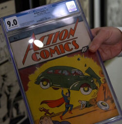 Primeira banda desenhada do Super-Homem roubada a Nicolas Cage vendida por quase 13 milhões de euros 