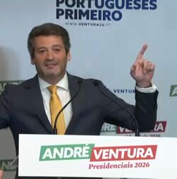 'Hoje acho que é justo dizer isto, o país despertou': André Ventura reage ao resultado das presidenciais