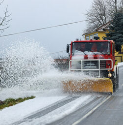 Mau tempo: Estrada Nacional que liga Castro Daire a Cinfães cortada devido à neve