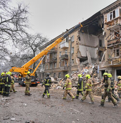 Ucrânia: Rússia destruiu rede elétrica de Odessa, Kiev detetou 165 drones e abateu 135