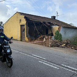 Mau tempo: Seis desalojados por destruição de habitações no Sobral de Monte Agraço