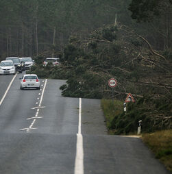 DGS alerta para cuidados com água e alimentos após depressão Kristin