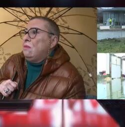 Depressão Kristin: mulher que vive na freguesia de Carreira teve de se deslocar até à cidade de Leiria para ter eletricidade