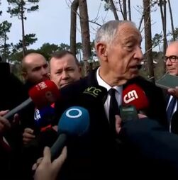 'É o primeiro grande caso de catástrofe urbana desta dimensão': Marcelo acompanha situação na Figueira da Foz