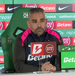 Rui Borges e o pós-Champions: 'No nosso diálogo, vamos tentando chamar os jogadores à terra'