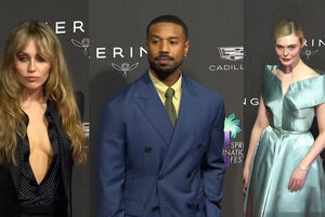 Miley Cyrus, Amanda Seyfried e Michael B. Jordan na passadeira vermelha do Festival de Cinema de Palm Springs
