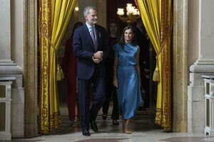 Filipe VI e Letizia de Espanha trabalharam mais do que no ano anterior