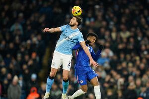 Rúben Dias lesionou-se no jogo com o Chelsea