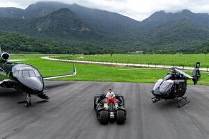 A frota de luxo de Neymar