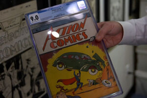 Primeira banda desenhada do Super-Homem roubada a Nicolas Cage vendida por quase 13 milhões de euros 