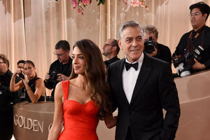 George Clooney e a mulher, Amal Clooney